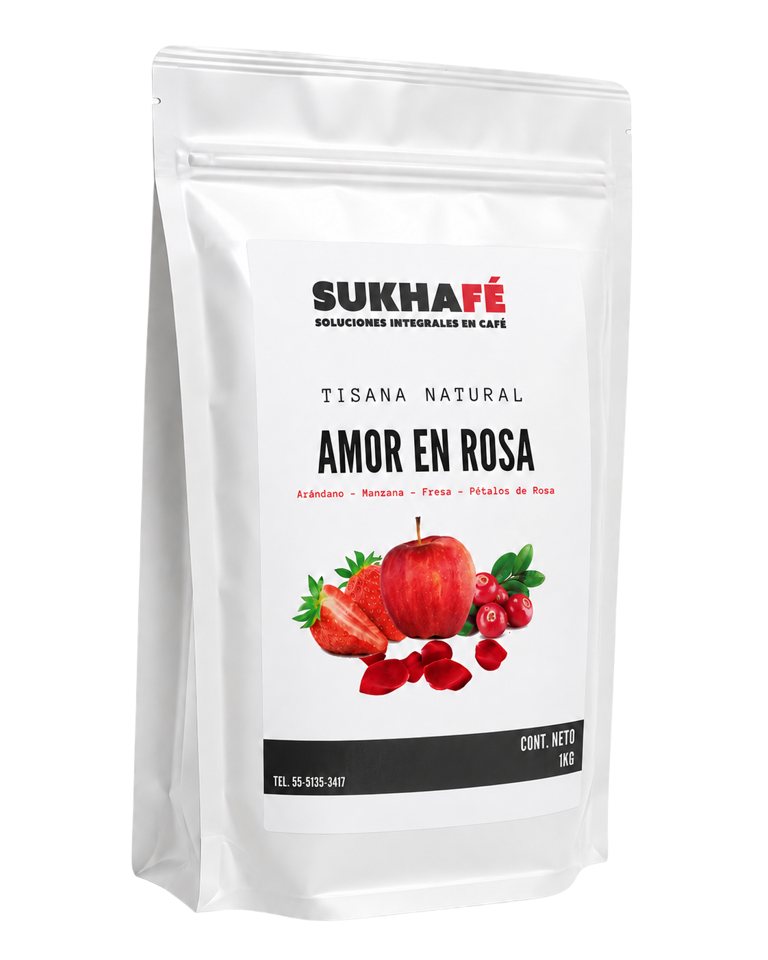 Tisana Natural Amor en Rosa