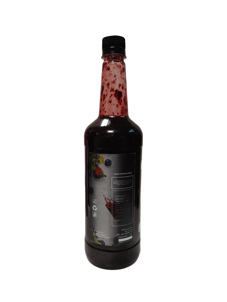 Jarabe concentrado de Frutos Rojos
