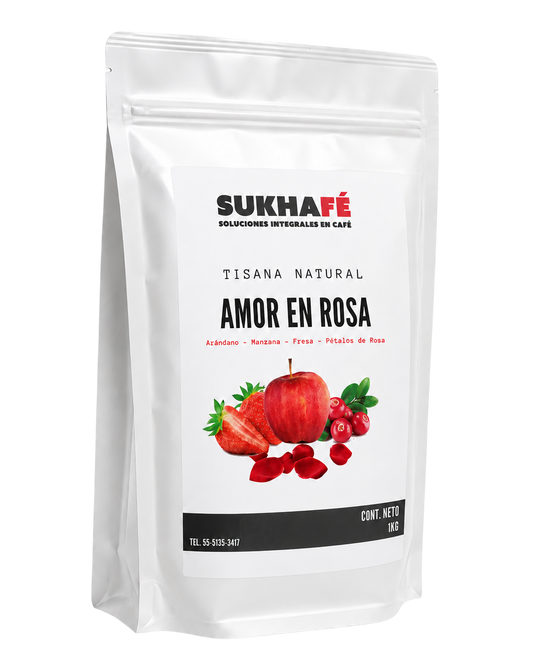 Tisana Natural Amor en Rosa